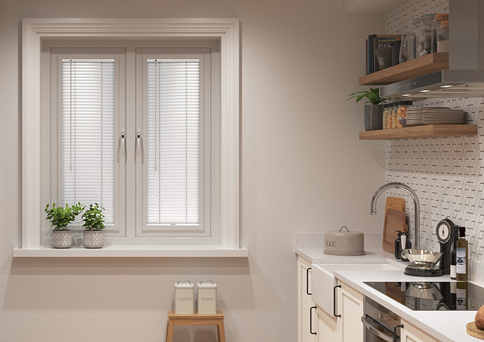 Venetian, Linen White - Perfect Fit Blind - Image 5